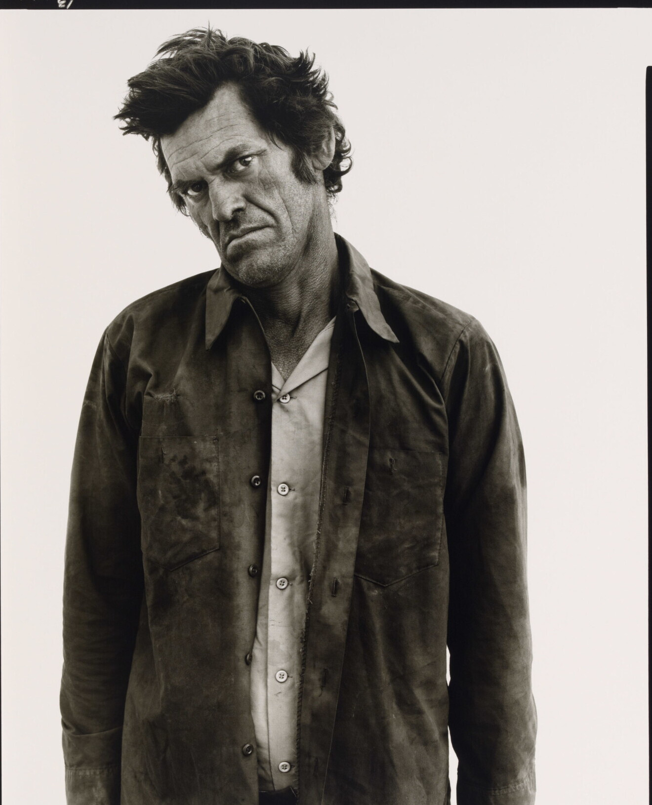 Джеймс Кимберлин, бродяга, State Road 18, Хоббс, Нью-Мексико, 1980 г. Фотограф Ричард Аведон