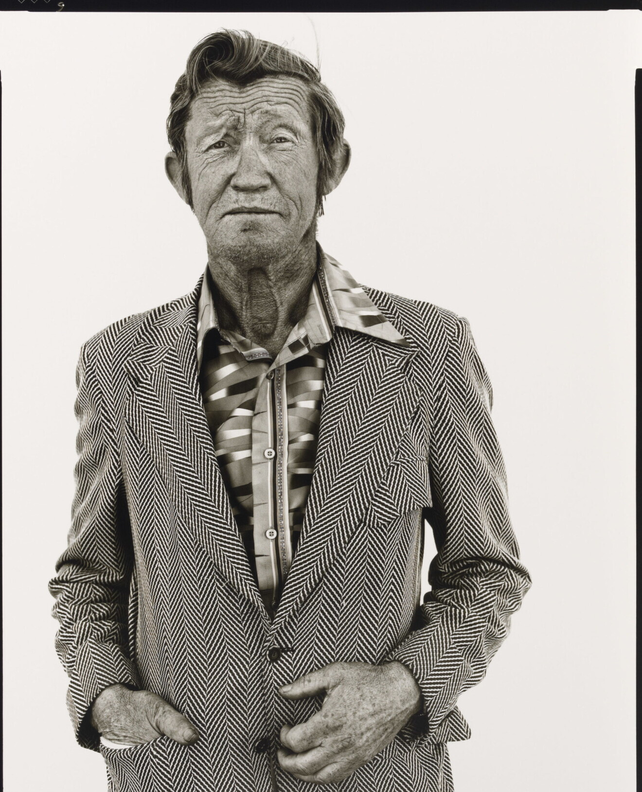 Карл Хоферт, безработный дилер блэкджека, Рено, Невада, 30 августа 1980 г. Фотограф Ричард Аведон