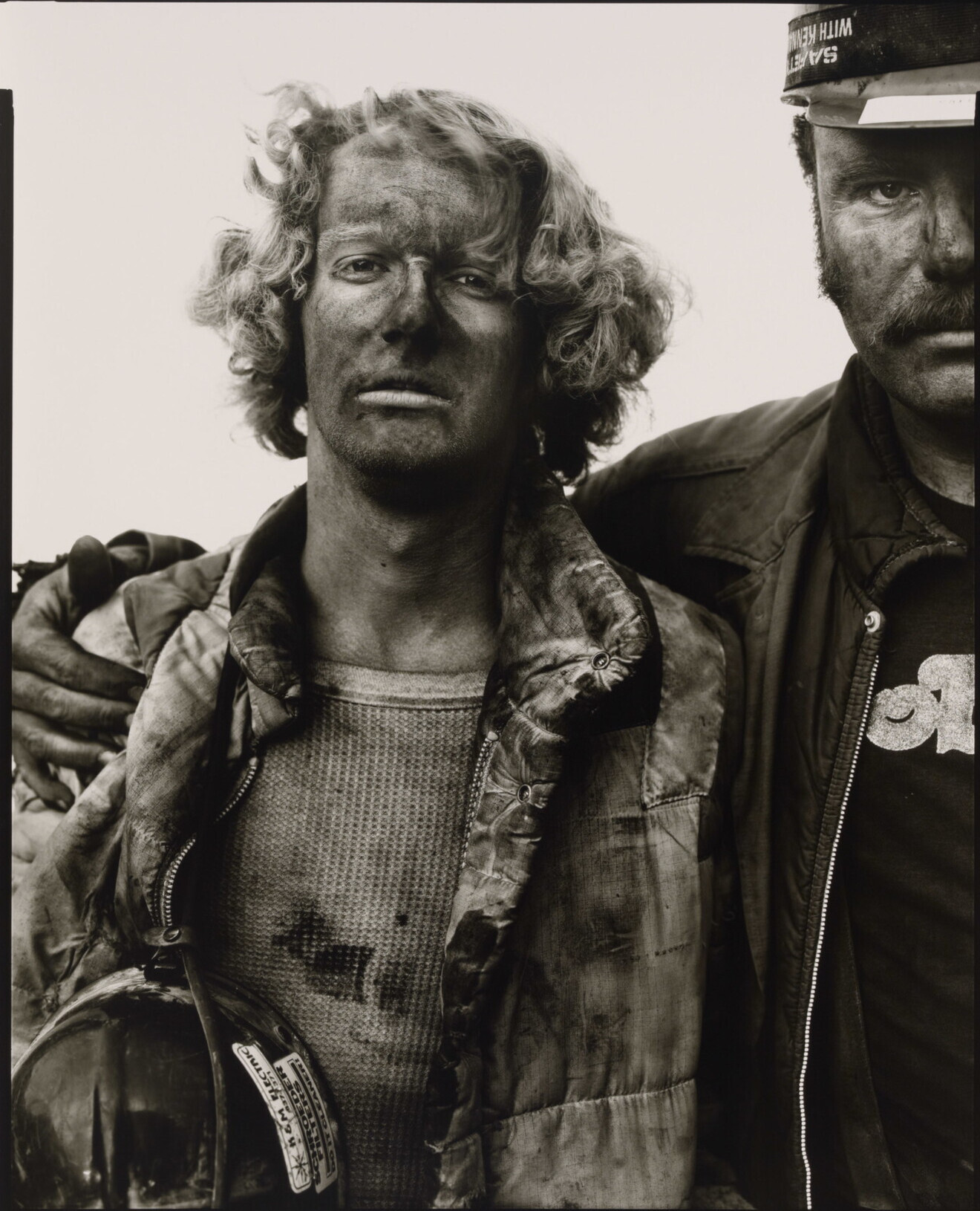 Майк Бенчич, Дэн Эшбергер, шахтеры, Сомерсет, Колорадо, 29 августа 1980 г. Фотограф Ричард Аведон