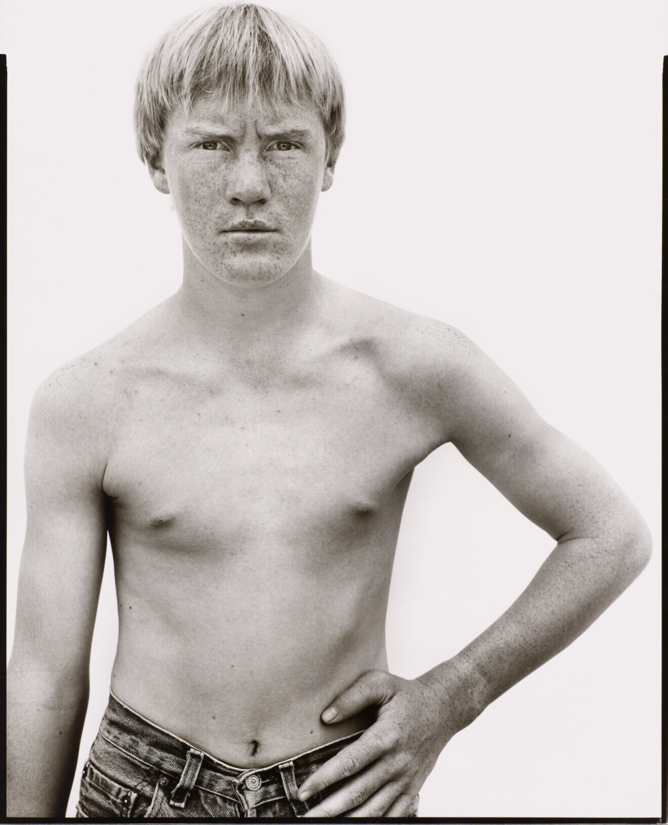 Марк Вятт, двенадцать лет, Берли, Айдахо, 1983 г. Фотограф Ричард Аведон