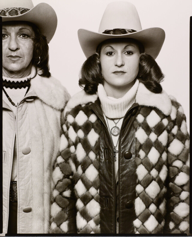 Сэми Хант, учительница начальной школы, и ее дочь Сьюзи Гамез, домохозяйка, Форт-Уэрт, Техас,  1980 г. Фотограф Ричард Аведон