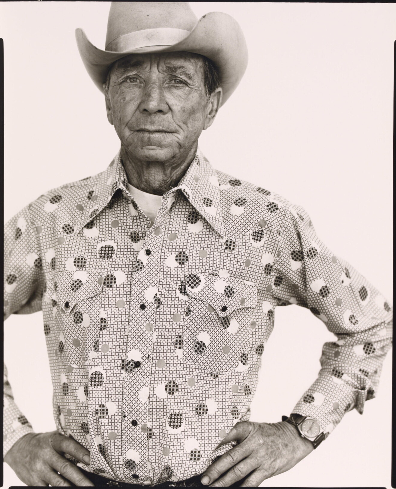 Уилбур Пауэлл, владелец ранчо, Эннис, Монтана, 1978 г. Фотограф Ричард Аведон