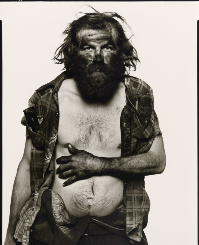Эдвард Руп, шахтер, Паония, Колорадо, 1979 г. Фотограф Ричард Аведон