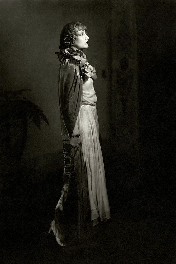 Портрет Эстель Уинвуд, 1923 г. Фотограф Эдвард Стайхен