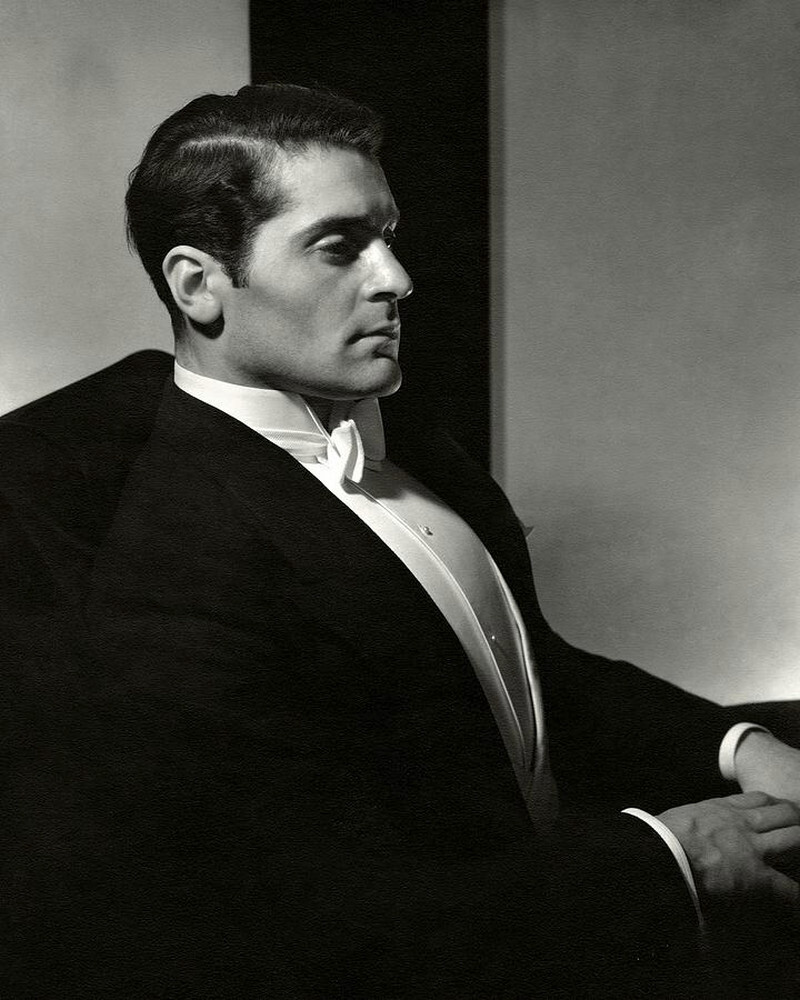 Профиль Фрэнсиса Ледерера, 1934 г. Фотограф Эдвард Стайхен