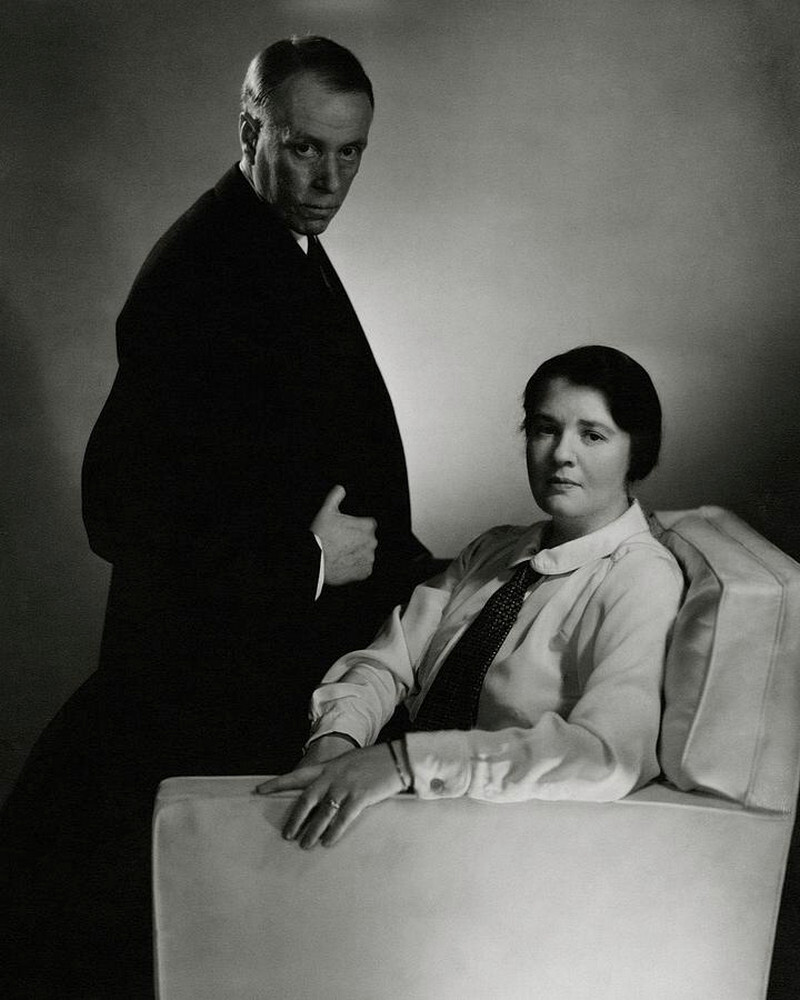 Синклер Льюис и Дороти Льюис, 1934 г. Фотограф Эдвард Стайхен