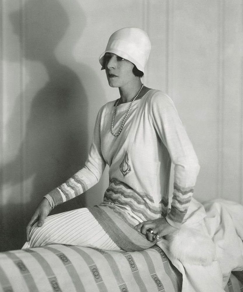 Сюзанна Ленглен в спортивной одежде Jean Patou, 1926 г. Фотограф Эдвард Стайхен