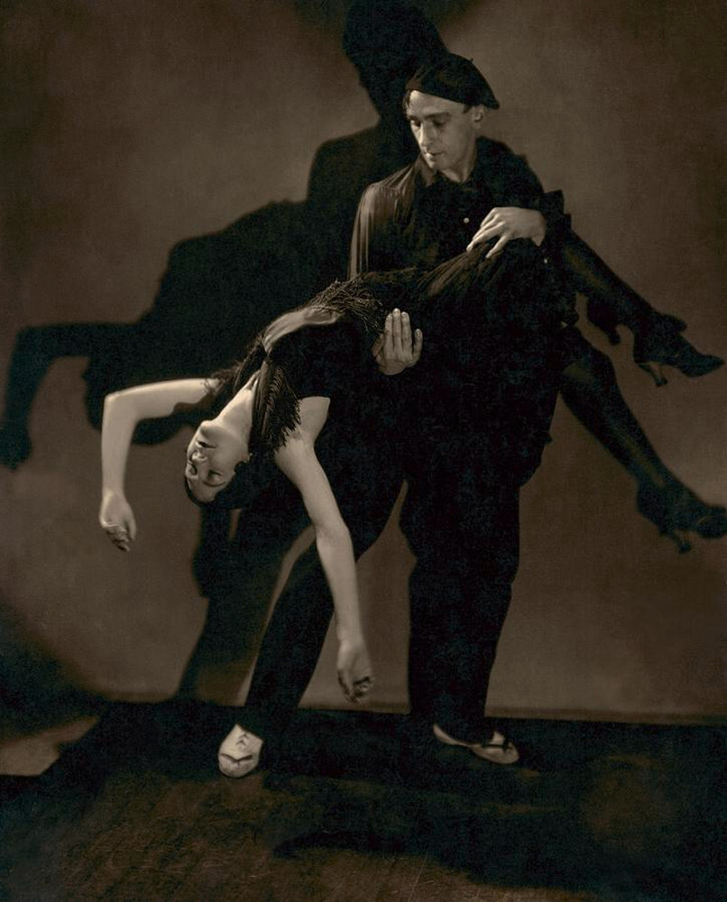 Танцоры в El Tango Tragico, 1926 г. Фотограф Эдвард Стайхен