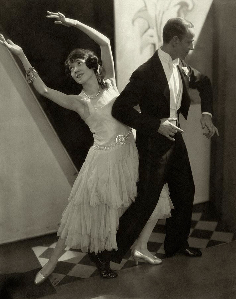 Танцоры Фред и Адель Астер, 1925 г. Фотограф Эдвард Стайхен