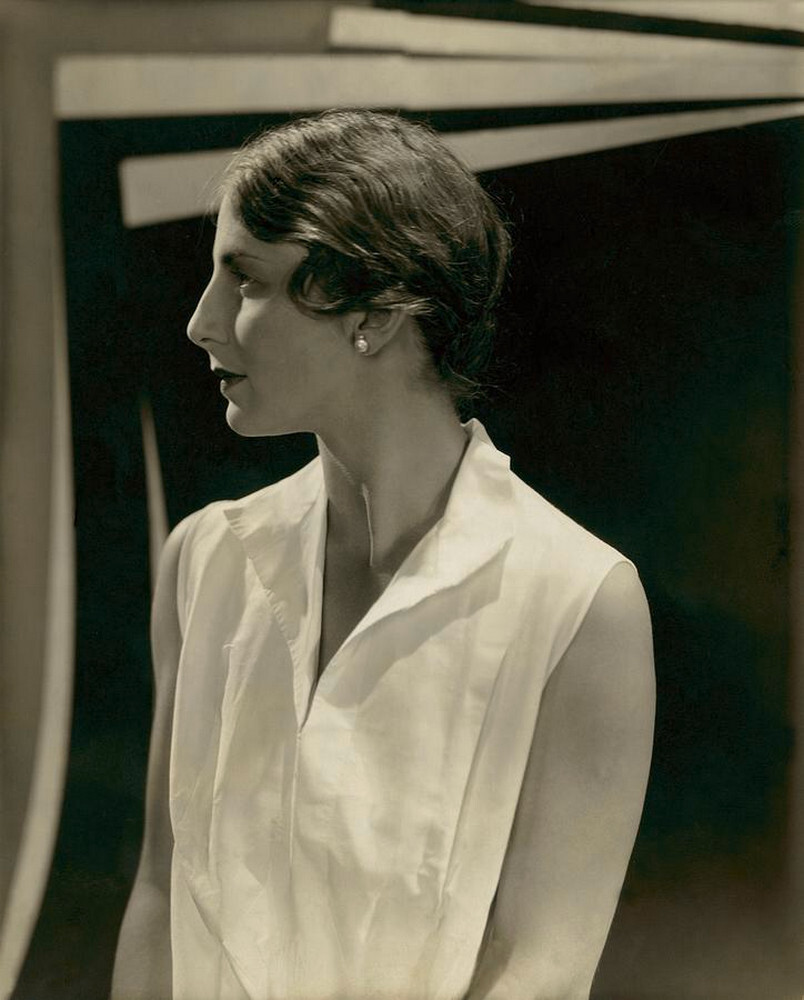 Хелен Уиллс в жемчужных серьгах, 1929 г. Фотограф Эдвард Стайхен