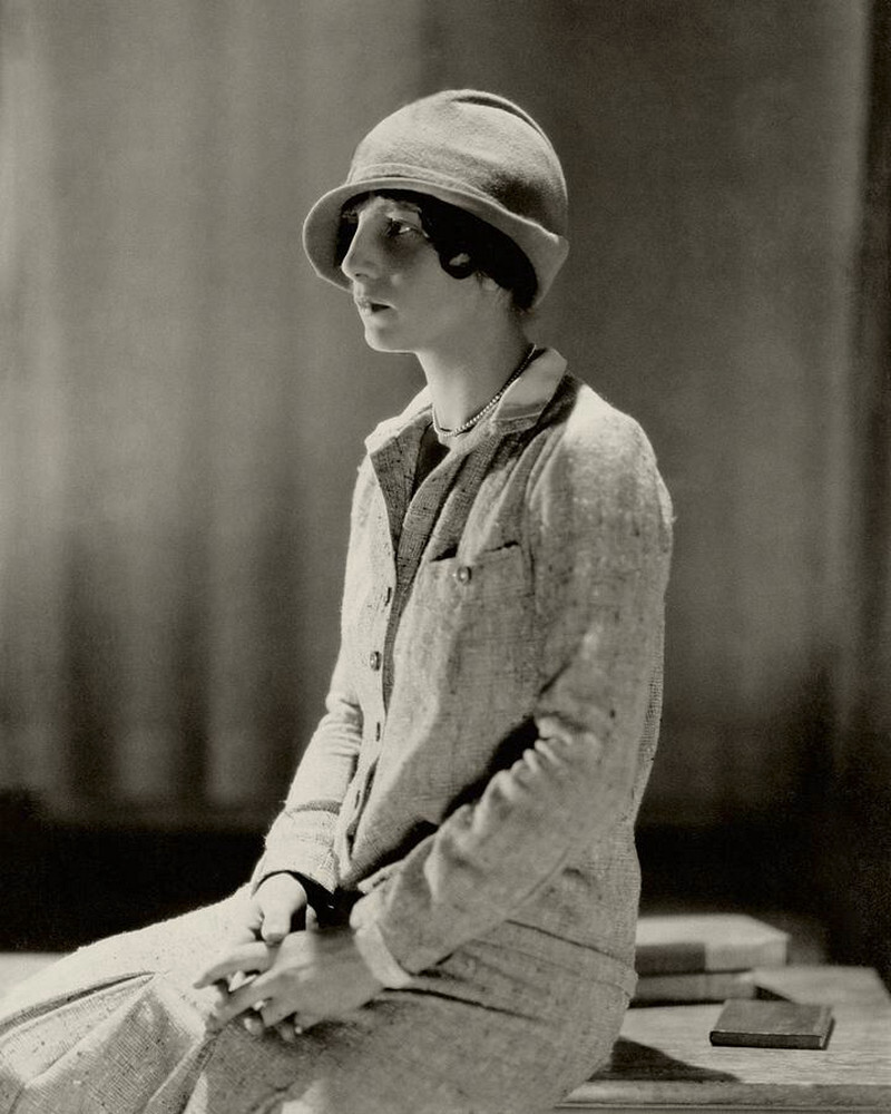 Хелен Уиллс в твидовом костюме, 1926 г. Фотограф Эдвард Стайхен
