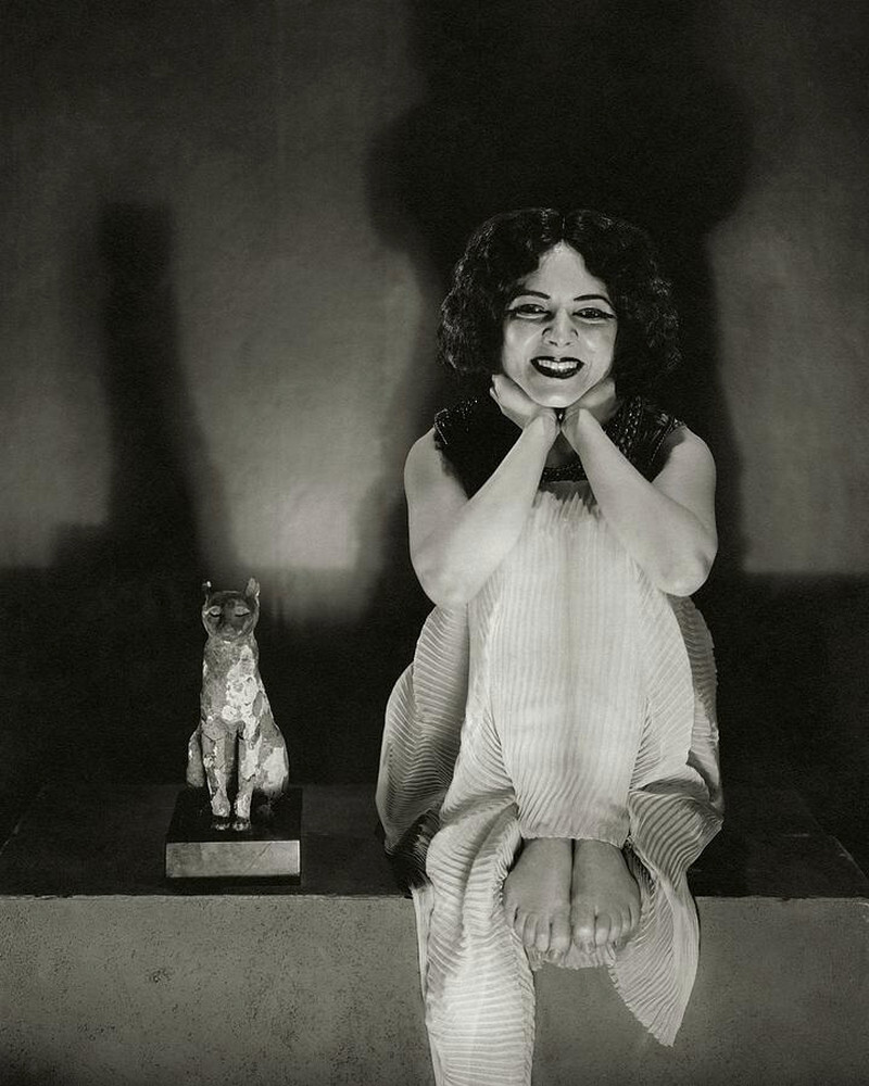 Хелен Хейс в роли Клеопатры, 1925 г. Фотограф Эдвард Стайхен