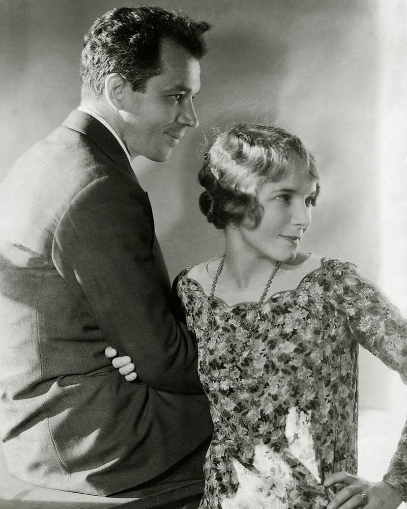 Чарльз Макартур и Хелен Хейс, 1929 г. Фотограф Эдвард Стайхен