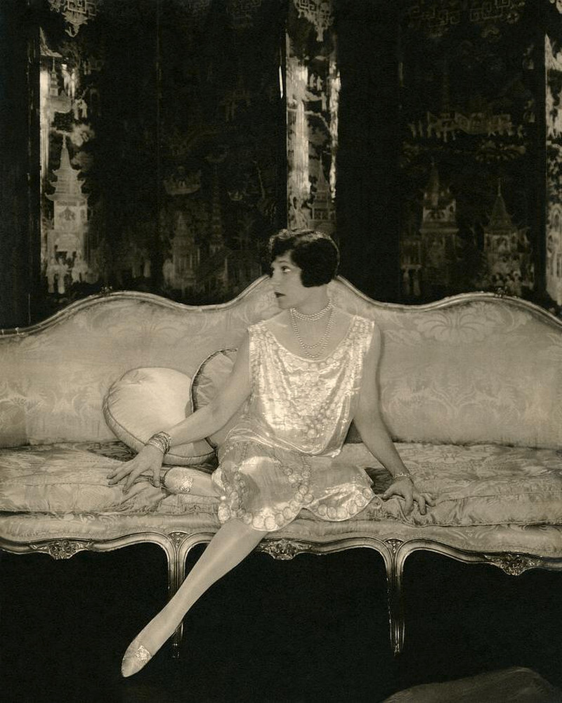 Элис Брэди на съемках пьесы Sour Grapes, 1926 г. Фотограф Эдвард Стайхен