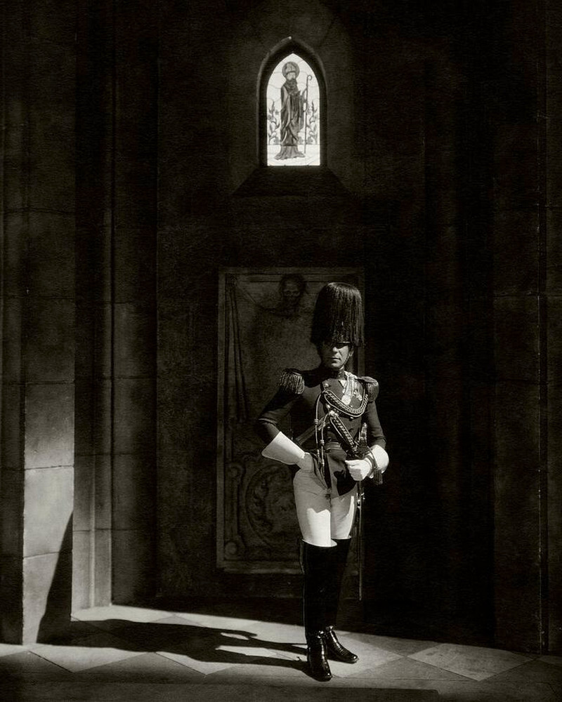 Эрих фон Штрогейм в свадебном марше, 1927 г. Фотограф Эдвард Стайхен