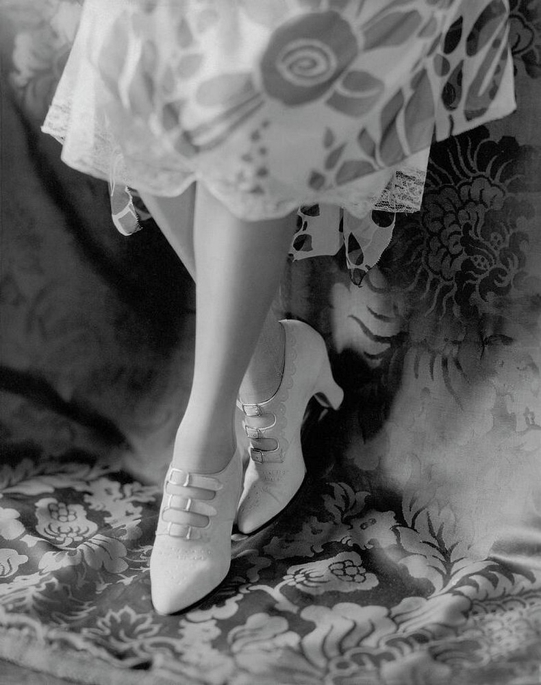 Пара белых туфель, 1924 г. Фотограф Эдвард Стайхен