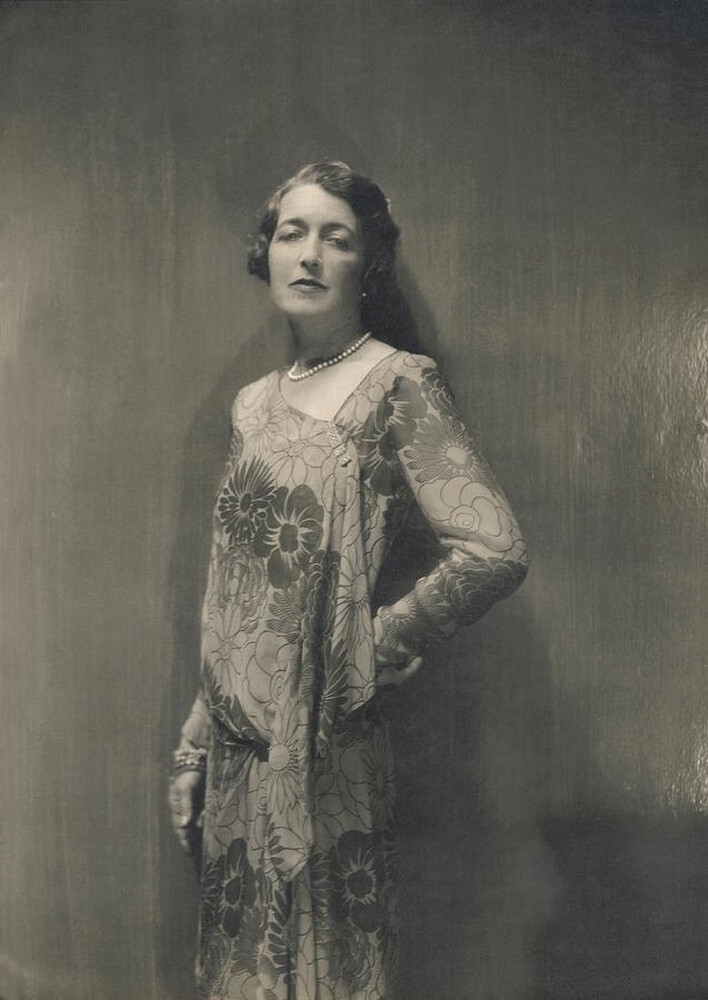 Портрет Амалии Кассель Эшли, 1928 г. Фотограф Эдвард Стайхен