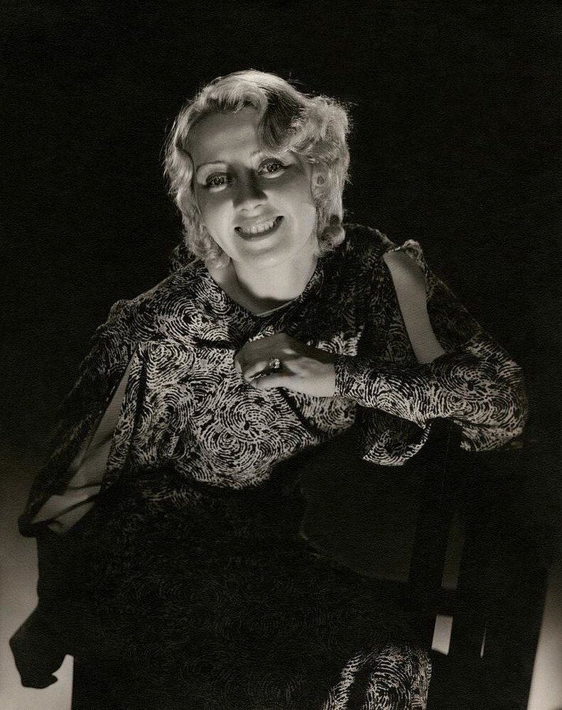 Портрет Джоан Блонделл, 1933 г. Фотограф Эдвард Стайхен