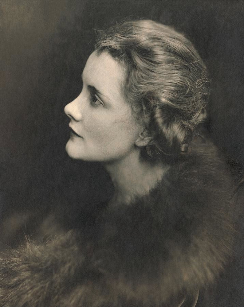 Портрет Жанны Игельс, 1926 г. Фотограф Эдвард Стайхен