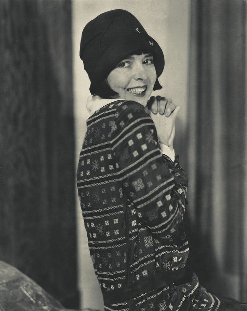 Портрет Коллин Мур, 1927 г. Фотограф Эдвард Стайхен