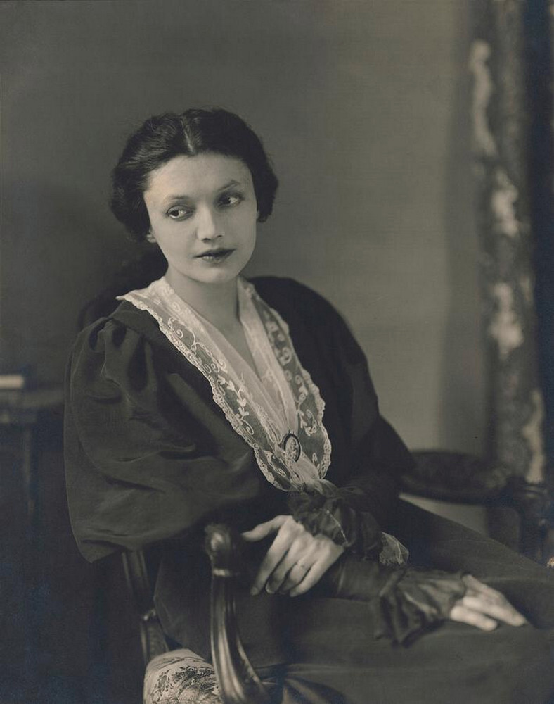 Портрет Кэтрин Корнелл в Candida, 1925 г. Фотограф Эдвард Стайхен
