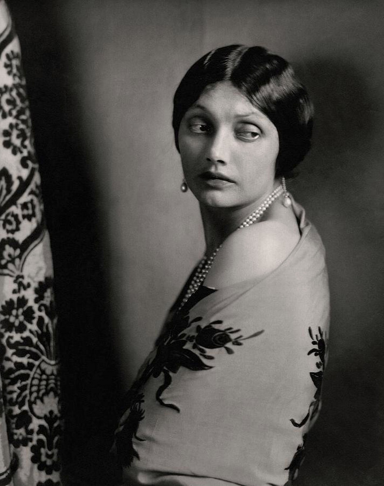 Портрет Кэтрин Корнелл, 1924 г. Фотограф Эдвард Стайхен