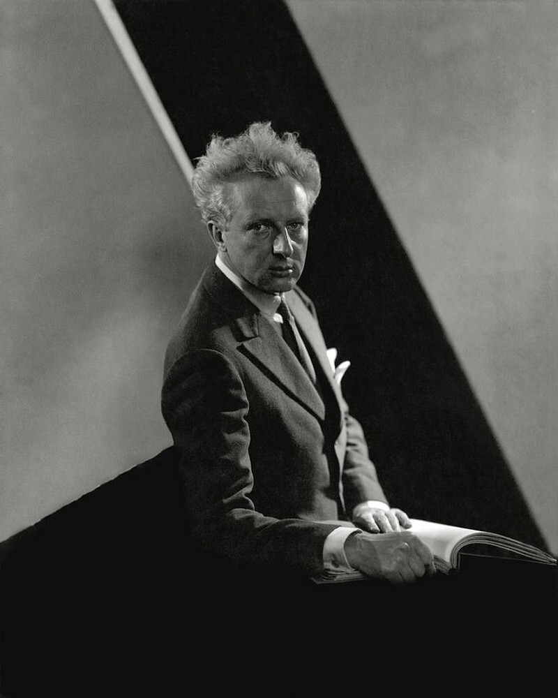 Портрет Леопольда Стоковского, 1933 г. Фотограф Эдвард Стайхен