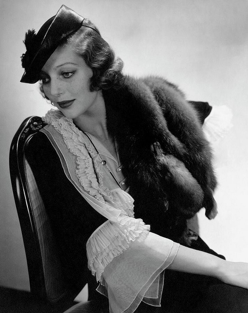 Портрет Лоретты Янг, 1935 г. Фотограф Эдвард Стайхен