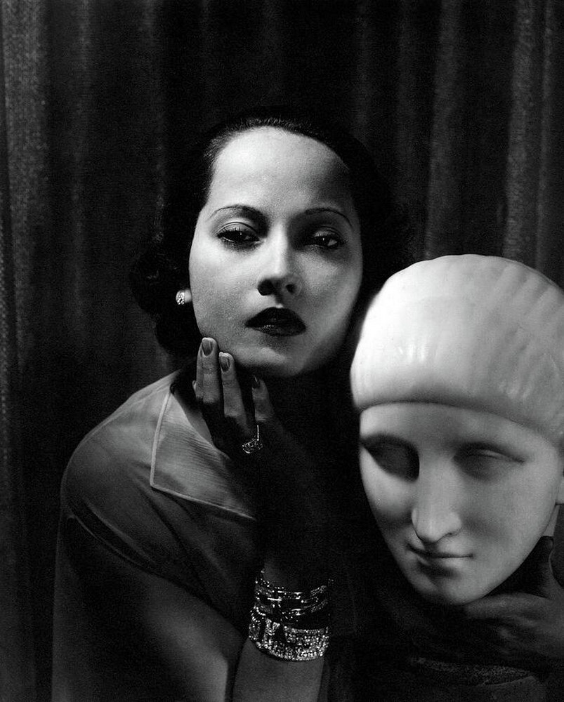 Портрет Мерла Оберона, 1935 г. Фотограф Эдвард Стайхен