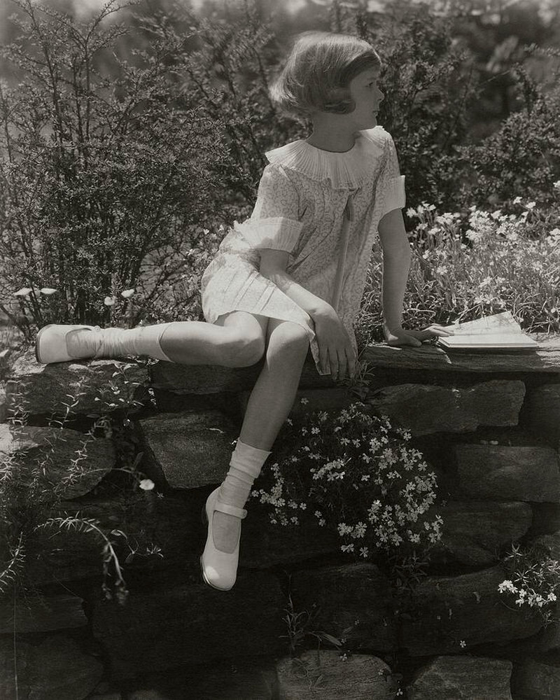 Портрет молодой девушки, 1927 г. Фотограф Эдвард Стайхен