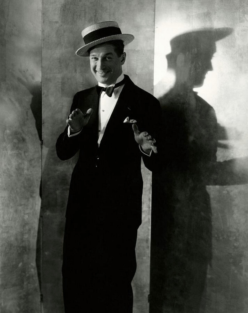 Портрет Мориса Шевалье, 1930 г. Фотограф Эдвард Стайхен