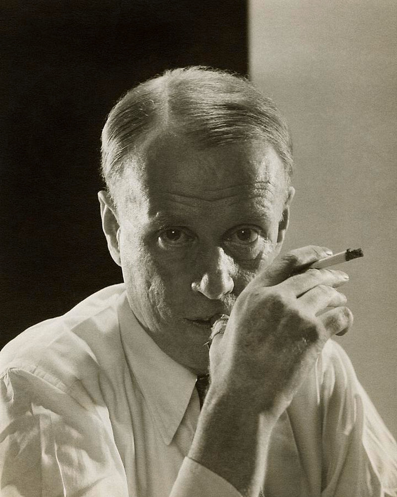 Портрет писателя Синклера Льюиса, 1934 г. Фотограф Эдвард Стайхен