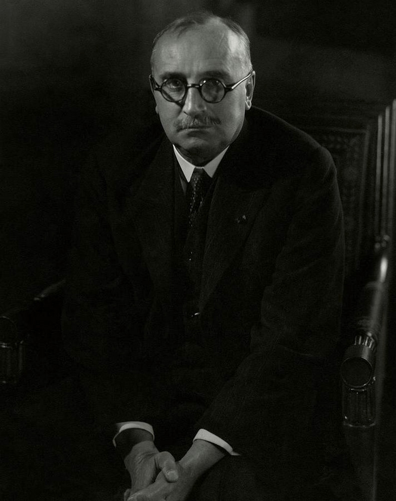 Портрет Поля Клоделя, 1929 г. Фотограф Эдвард Стайхен