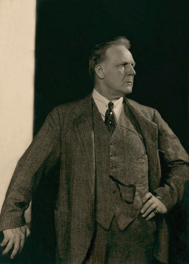 Портрет Федора Шаляпина, 1928 г. Фотограф Эдвард Стайхен