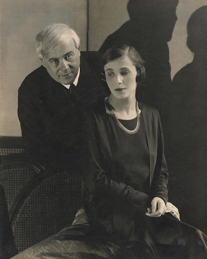 Портрет Ференца Молнара и Лили Дарваш, 1928 г. Фотограф Эдвард Стайхен
