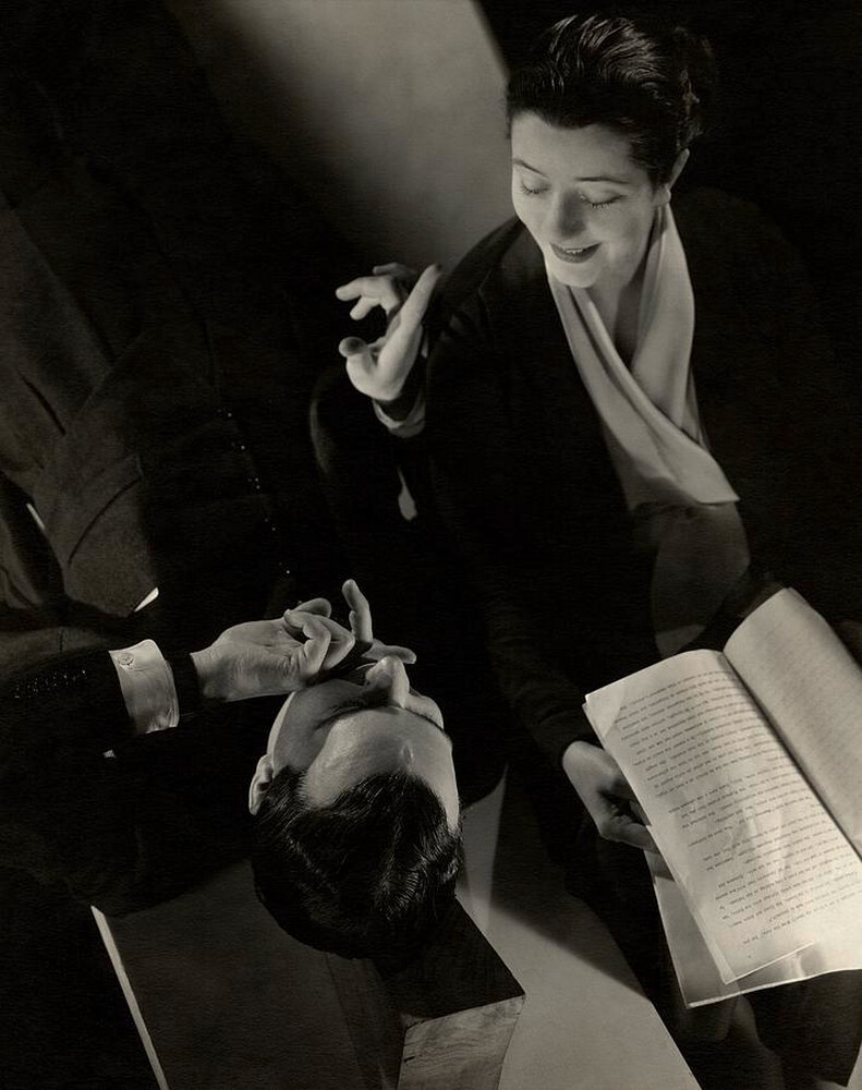 Альфред Лант и Линн Фонтанн, 1931 г. Фотограф Эдвард Стайхен