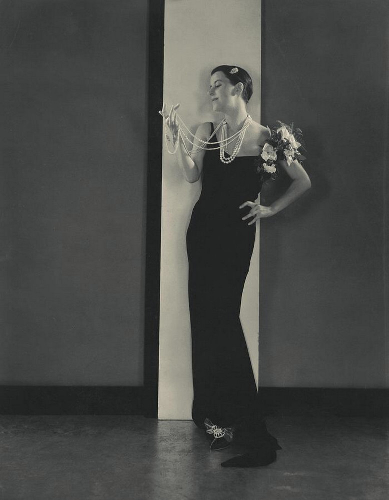 Беатрис Лилли в вечернем платье, 1931 г. Фотограф Эдвард Стайхен