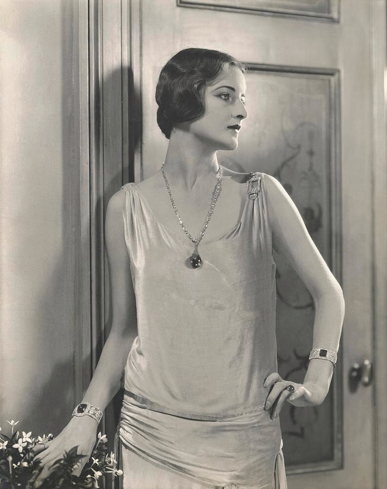 Жюль Андре в платье Vionnet, 1927 г. Фотограф Эдвард Стайхен