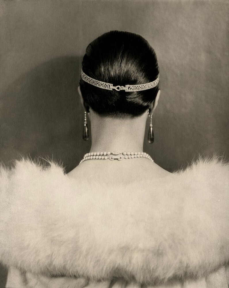 Карлотта Монтерей с бриллиантом Cartier, 1925 г. Фотограф Эдвард Стайхен