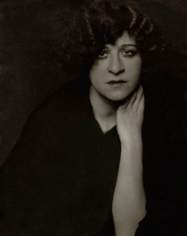 Портрет Фанни Брайс, 1924 г. Фотограф Эдвард Стайхен