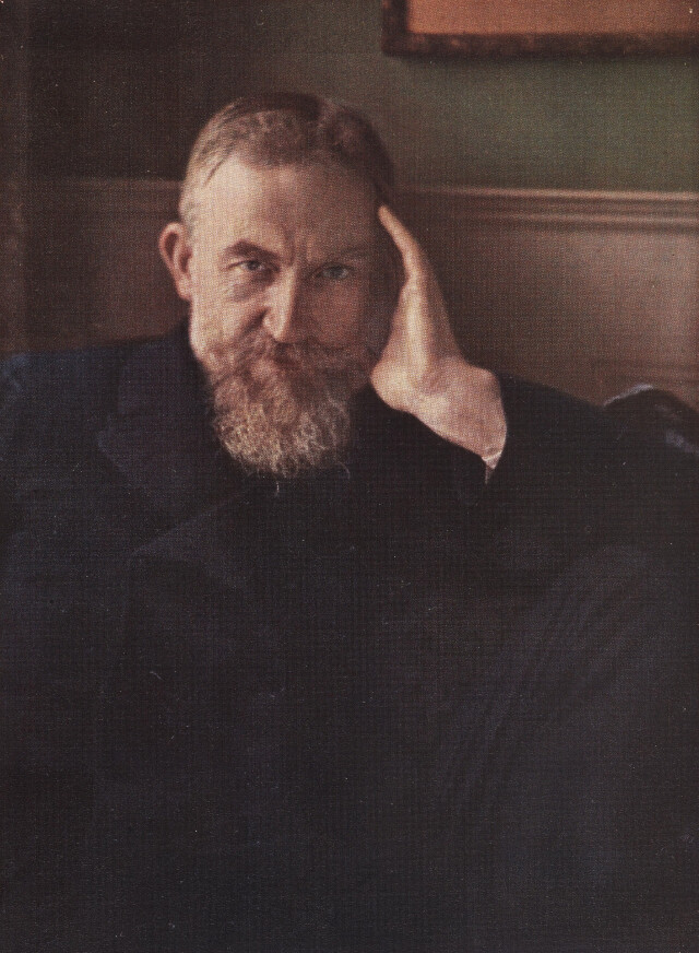 Дж. Бернард Шоу, 1908 г. Фотограф Эдвард Стайхен