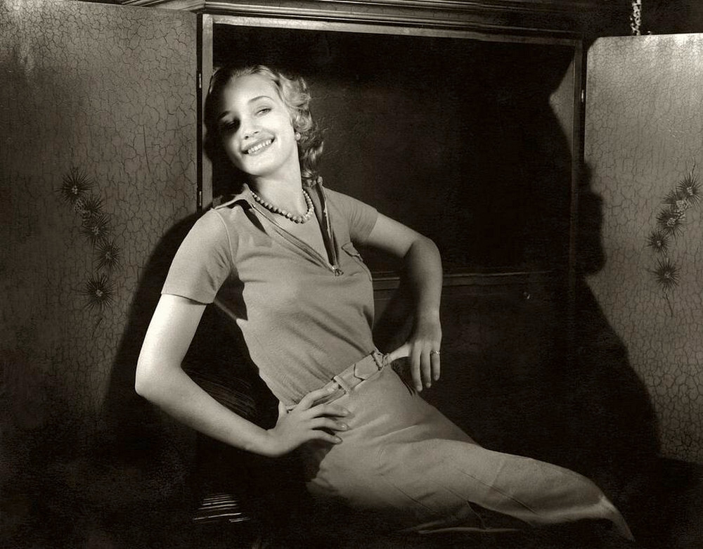 Мариан Марш улыбается, 1932 г. Фотограф Эдвард Стайхен