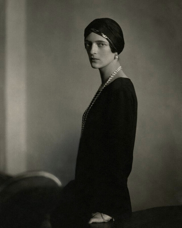 Принцесса Юсупова в тюрбане, 1924 г. Фотограф Эдвард Стайхен