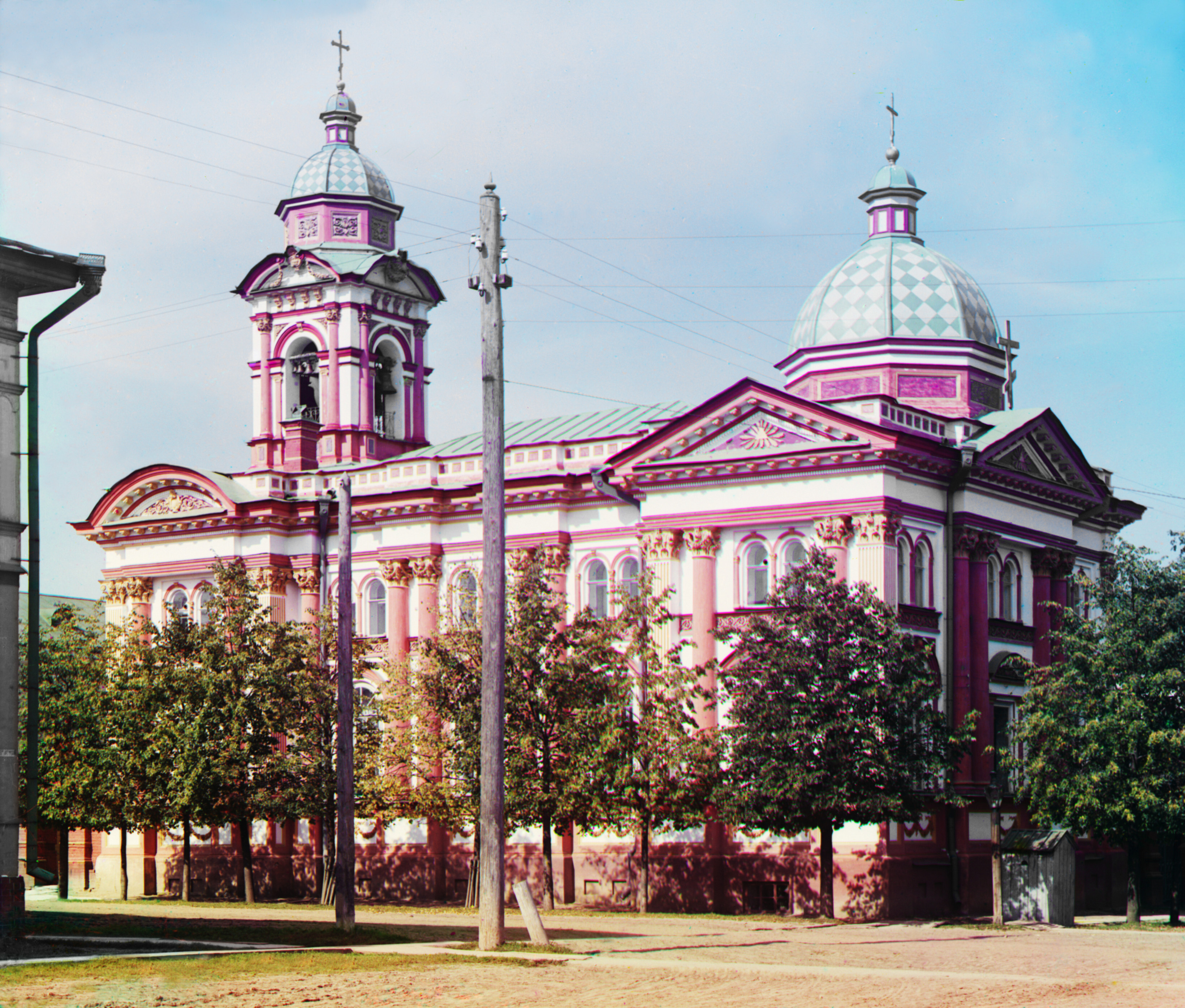 Пермь. Церковь Марии Магдалины, 1910, фотограф Сергей Прокудин-Горский