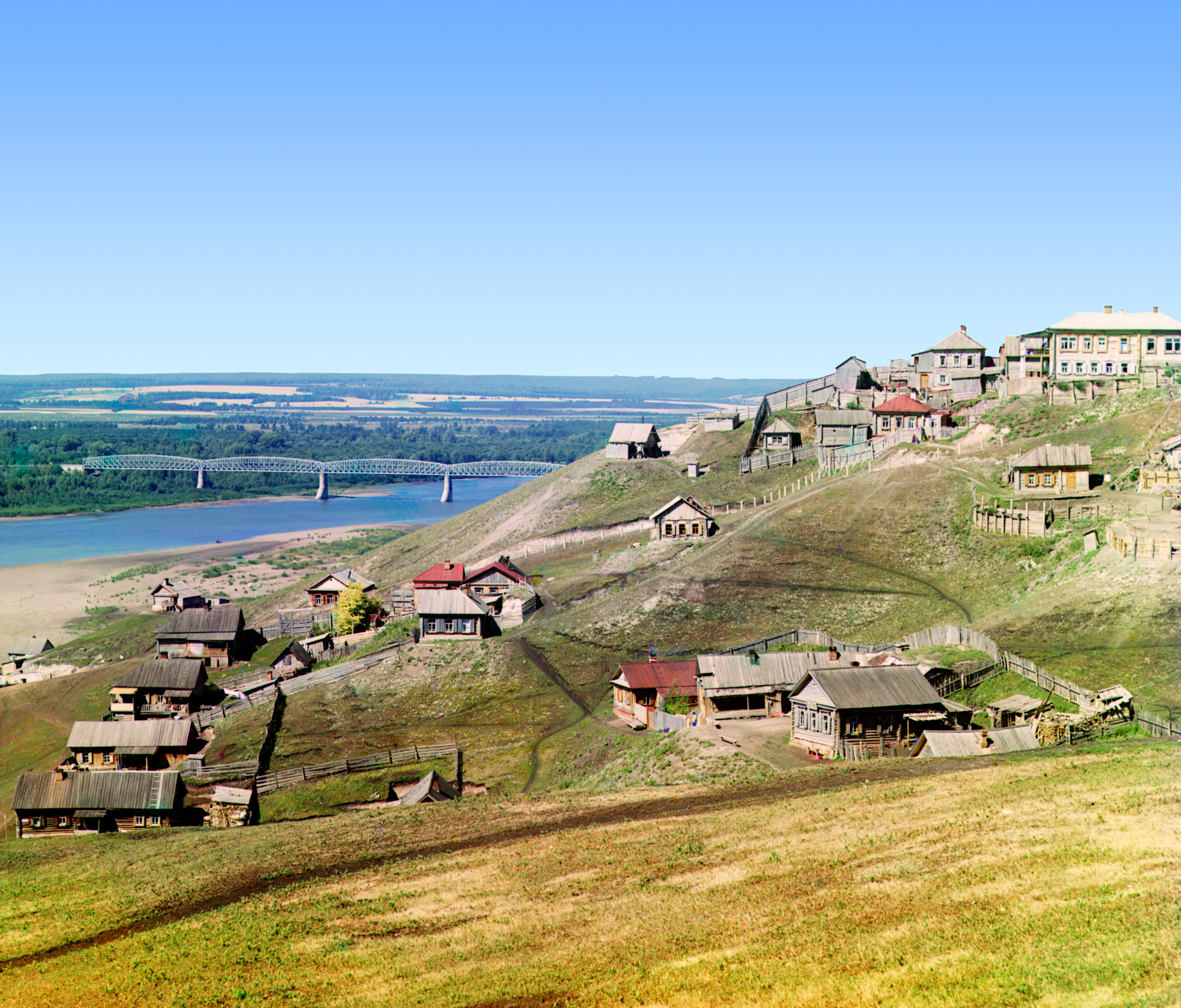 Семинарский район. Уфа, 1910, фотограф Сергей Прокудин-Горский