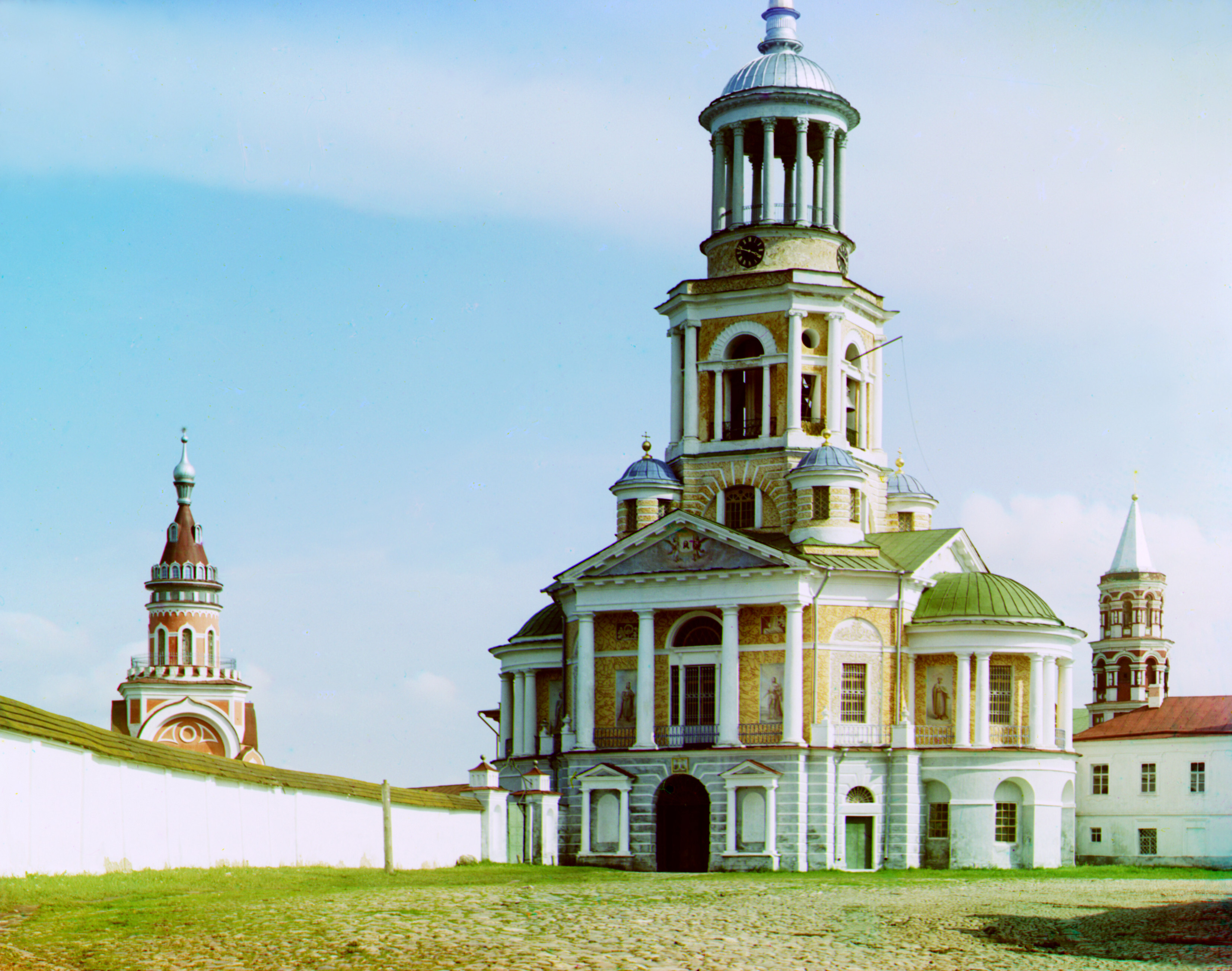 Борисо-Глебский монастырь Торжок, 1910, фотограф Сергей Прокудин-Горский
