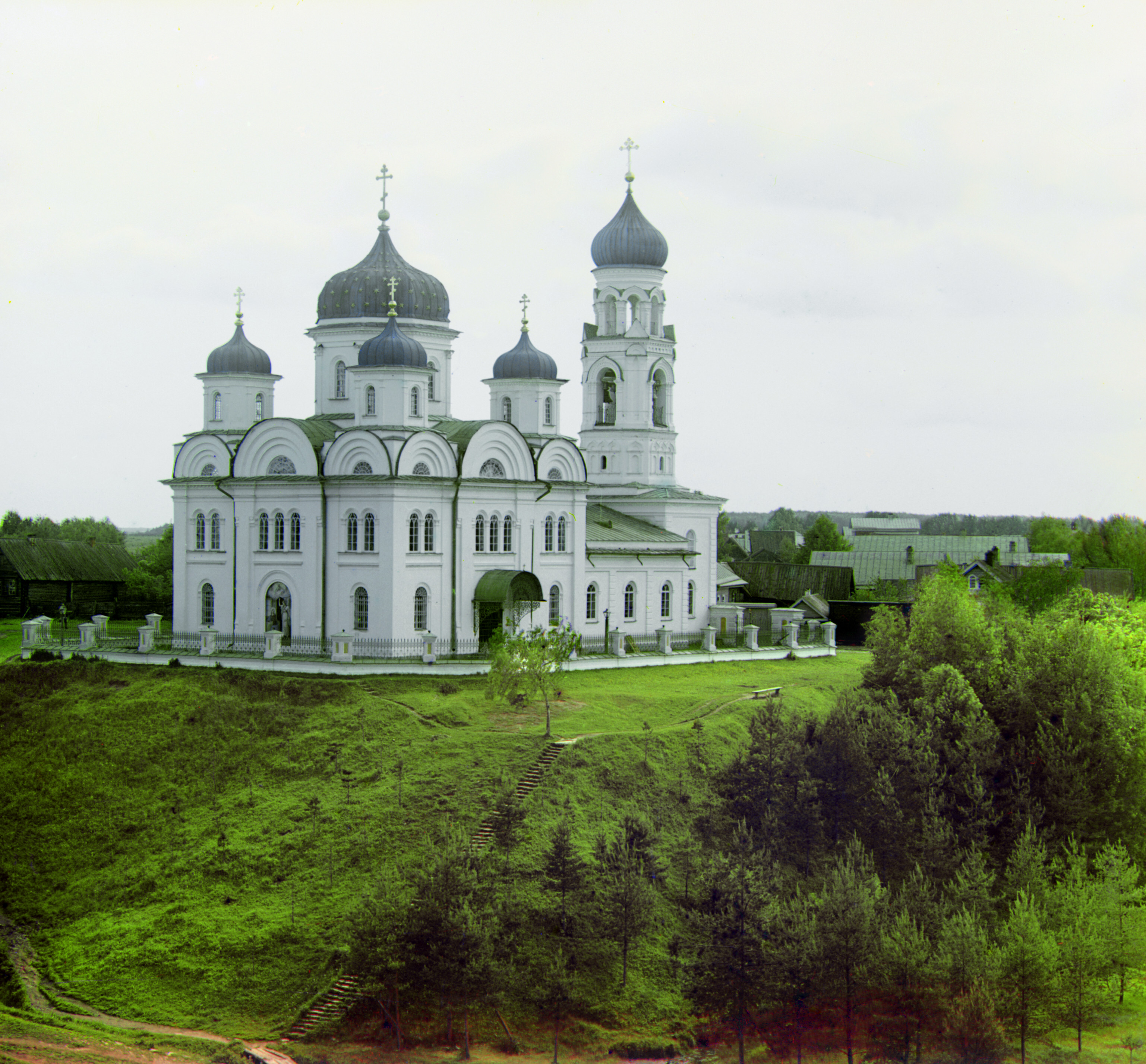 Торжок. Церковь Михаила Архангела, 1910, фотограф Сергей Прокудин-Горский