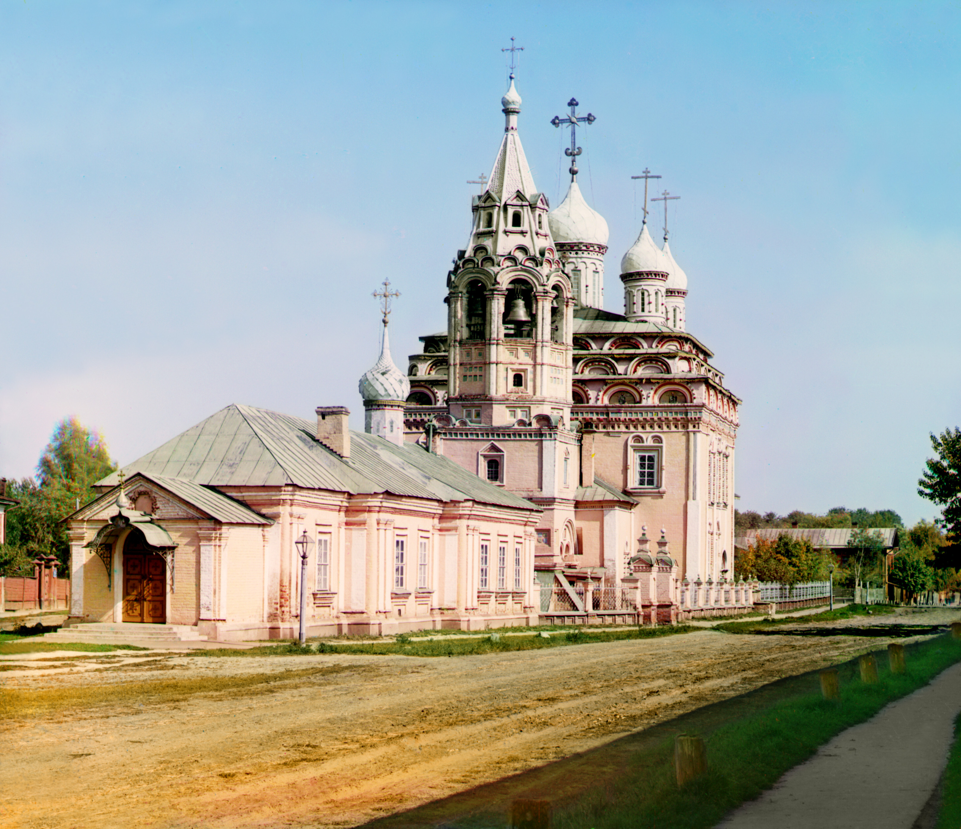 Троицкий собор. Кострома, 1910, фотограф Сергей Прокудин-Горский