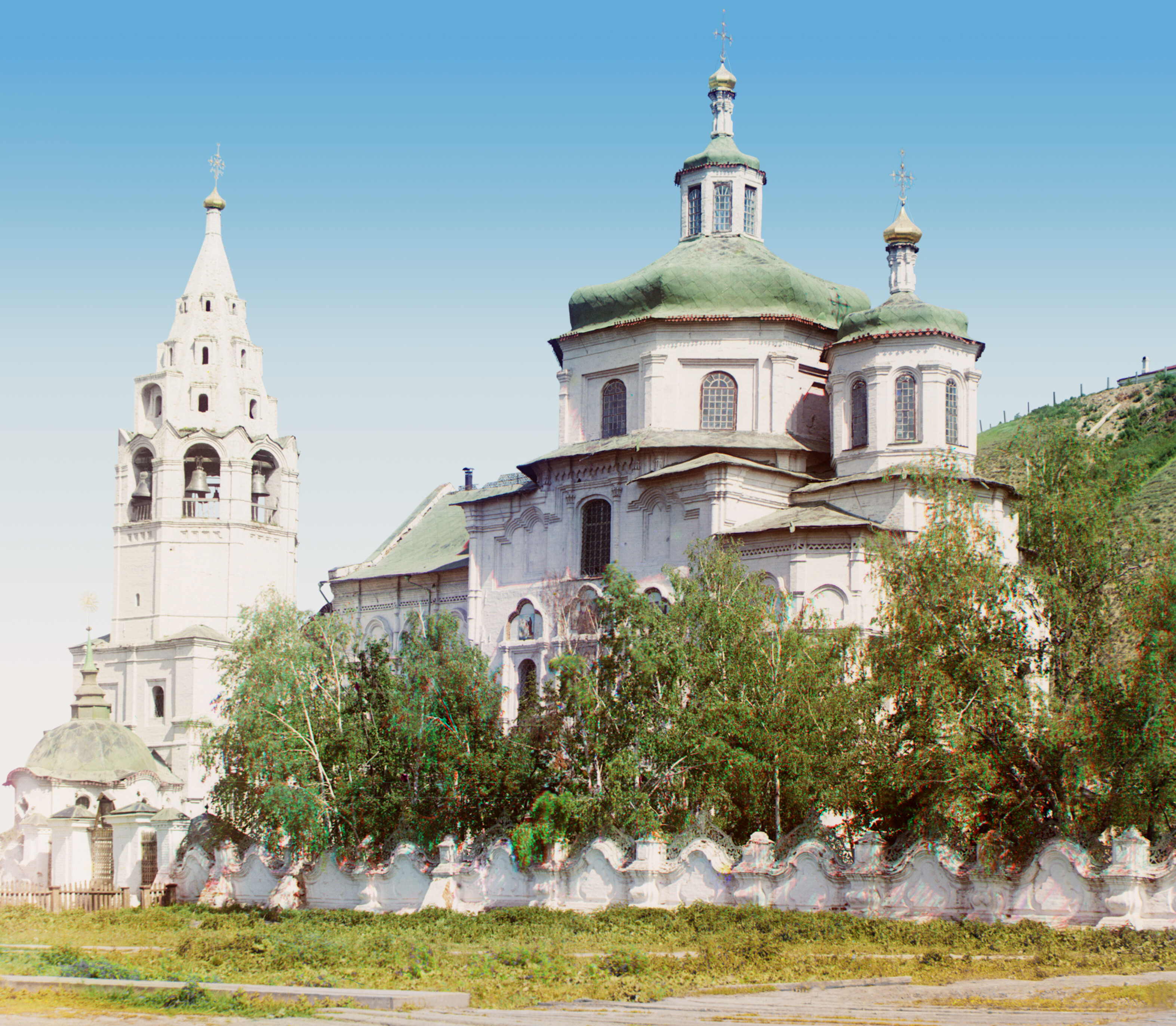 Церковь Пресвятой Богородицы в Тобольске (300 лет), 1912 г., фотограф Сергей Прокудин-Горский