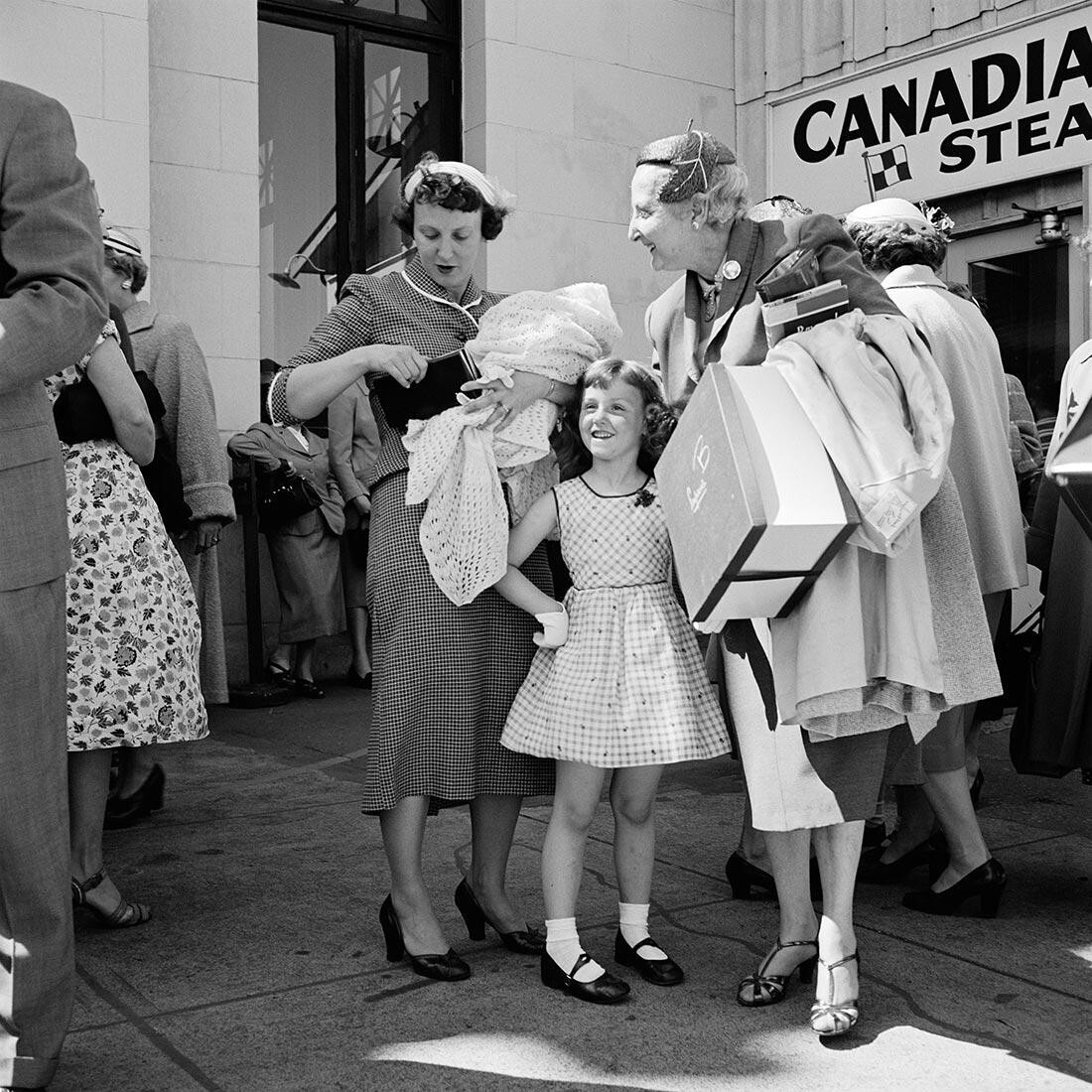 1950-е, Канада Фотограф Вивиан Майер
